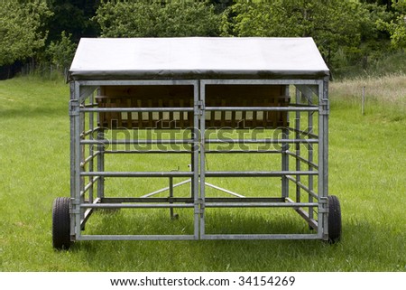 Cattle freight car