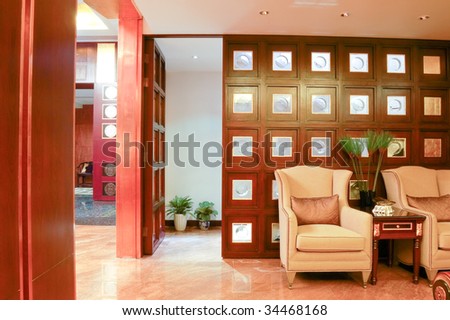 chinese style private office\' corner