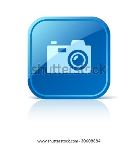 camera logo images. stock vector : Camera icon