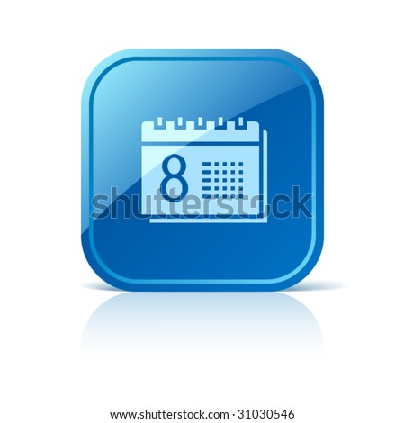 calendar icon jpg. stock vector : Calendar icon