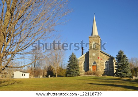 All saints Anglican church Dunham, Quebec, Canada