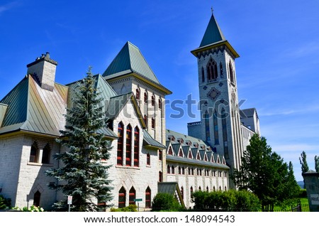 Saint Benedict Abbey, in an Abbey in Saint-Benoit- du-Lac, Quebec, Canada, and was founded in 1912 by the exiled (Fontenelle Abbey) of St. Wandrille, France under Abbot Dom Joseph Pothier,