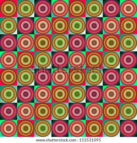 Birthday wrapping paper flowers pattern.
