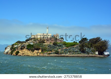 SAN FRANCISCO CA USA 04 14 2015: Alcatraz \