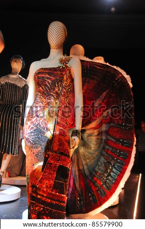 MONTREAL-CANADA SEPTEMBER 24:Jean Paul Gaultier Pigalle dress, from the \