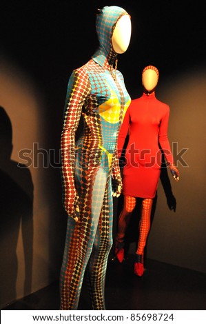 MONTREAL-CANADA SEPTEMBER 24:Jean Paul Gaultier \'Urban jungle\' oufits, from the \