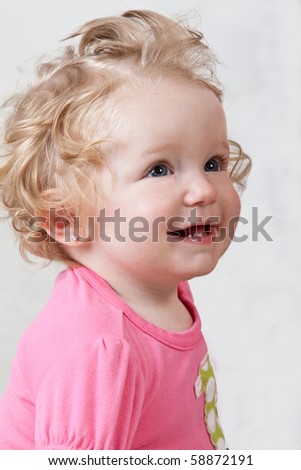Year  Baby Pictures on One Year Old Baby Wearing Pink  Stock Photo 58872191   Shutterstock