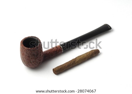 pipe and cigar