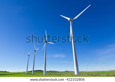 wind farm for a sustainable future