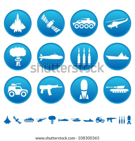 Army Icon Vectors