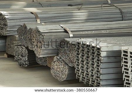 iron and steel material storage