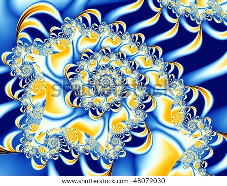 sailors tie abstract fractal