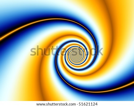 color spiral abstract