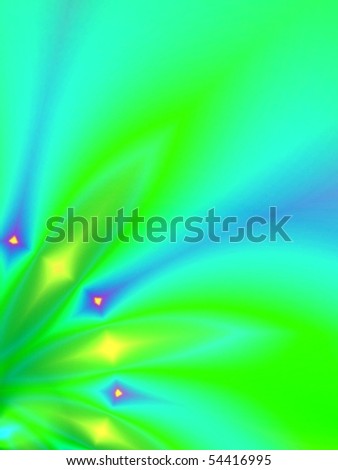 watercolor blue and green abstract fountain background