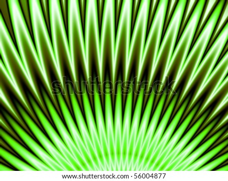 green and glow abstract