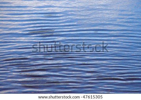 Abstract Background Texture of Ripples on Clear, Clean River Water