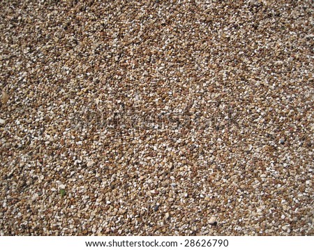 small pea gravel background