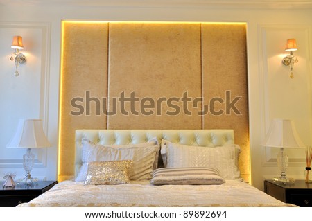Bedroom furniture and decoration