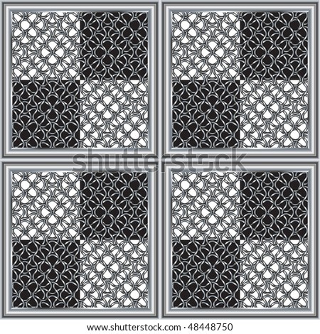 Pattern Aluminum Metal Grid Royalty Free Stock Images - Image