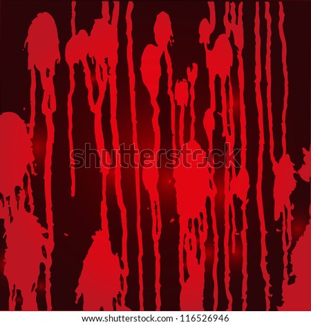 Blood On Wall