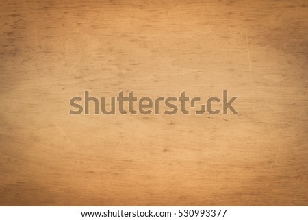Old Natural BeigeBrown Wooden Background Board Texture Close Up.
