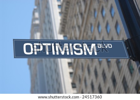 Optimism boulevard plaque