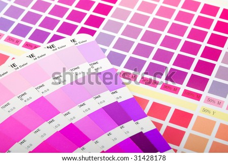 purple  color chart