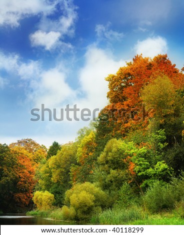 A picture of an autumn scenery [HDR image]