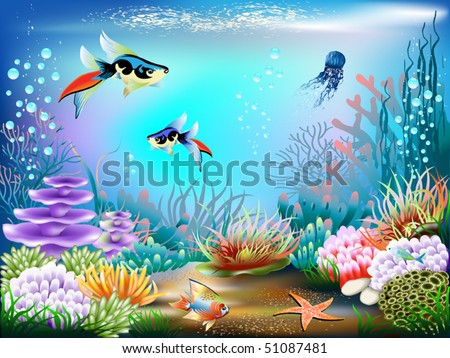 plants underwater