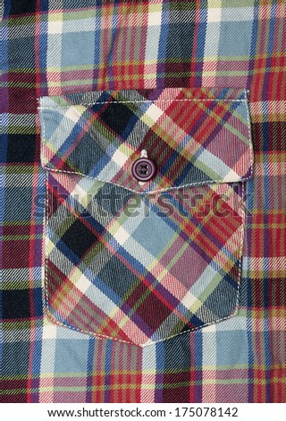 Shirts Pocket, Checkered