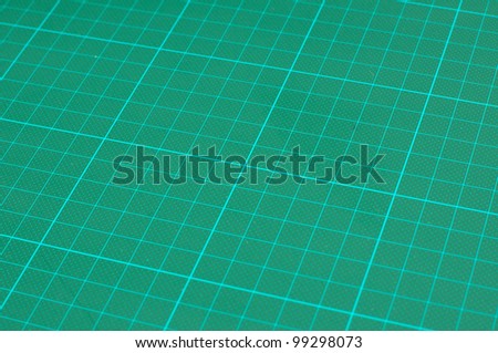 green cutting mat
