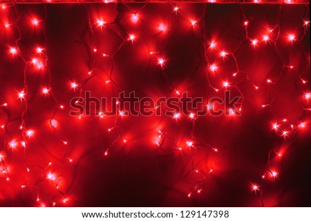 red led light