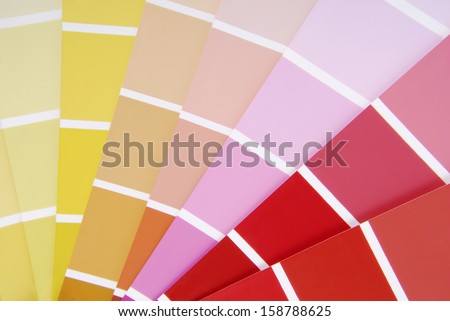 color chart guide sampler