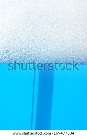 soap liquid foam background