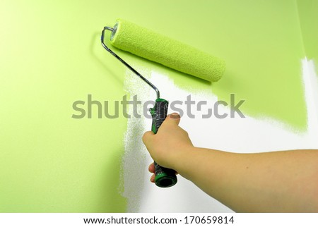 hand paint interior wall