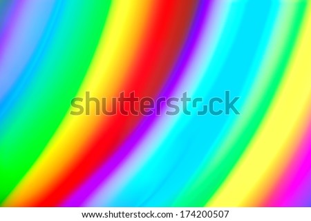 color spectrum blurry background