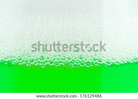 soap bubble suds texture