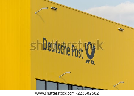 BERLIN, GERMANY - SEPTEMBER 18: the logo of the brand \
