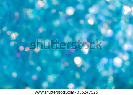 Sparkling glittery bokeh texture