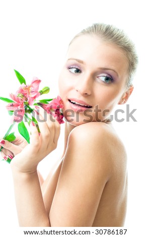 justin bieber dressing room. Stock-photo-beautiful-nacked-girl-with-flowers-30786187 the what would happen if are in your dressing room and justin bieber sees you nacked????????? quiz