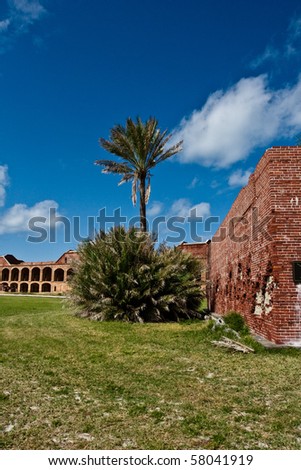 South Florida landscape photograph of old forts