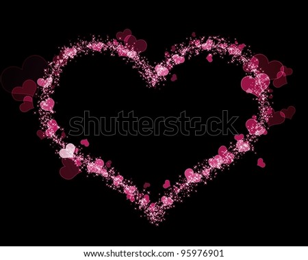 Hart's Graphic Background Stock Photo 95976901 : Shutterstock