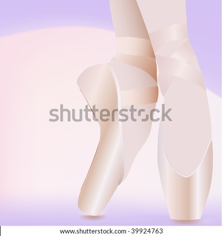 Ballerina Shoes Cartoon