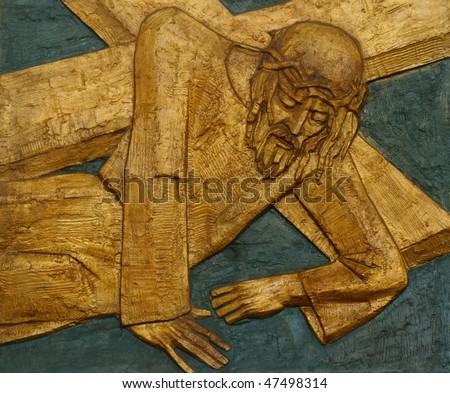 9th Station of the Cross, Jesus falls the third time