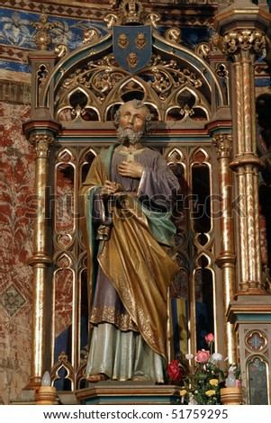 Statue of apostle St Peter