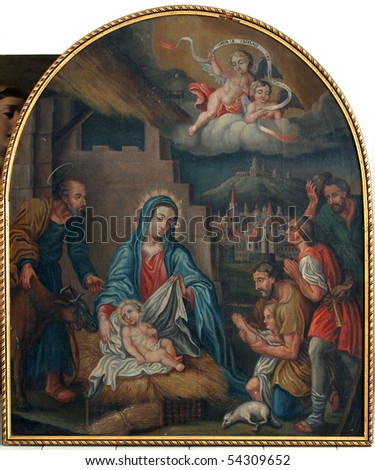Nativity Scene, Adoration of the Shepards