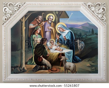 Merry Christmas everybody!!! Stock-photo-nativity-scene-55261807