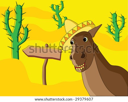 Mexican On Horse