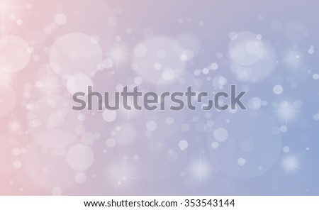 Rose quartz and serenity gradient with bokeh abstract background