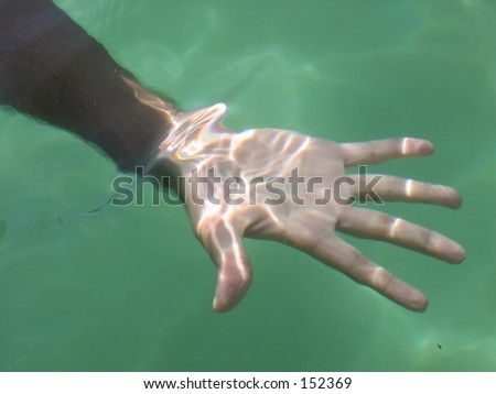 Hand Underwater